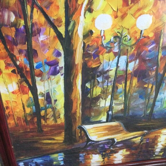 Abstract walking in the rain - Picture 5 of 7